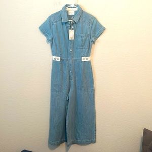 RECOMMENCE Denim Jumpsuit